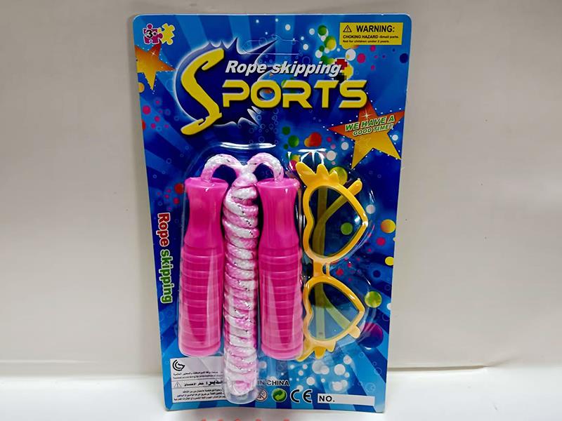 Rope Skipping + Glasses