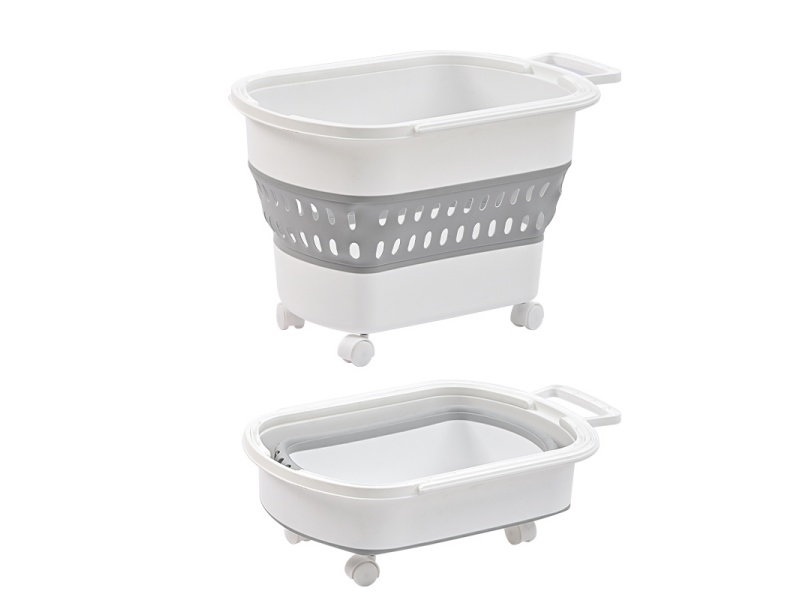 Folding Basket(With Wheels)