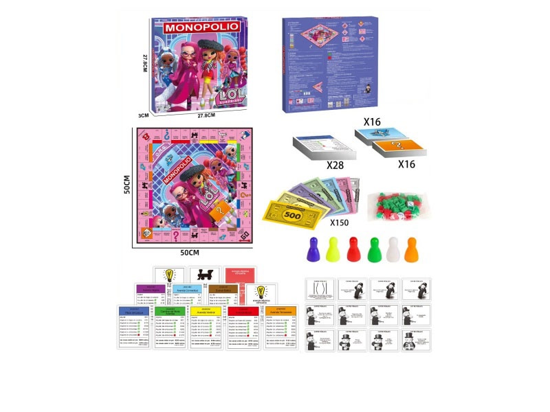 Spanish Surprise Doll Monopoly