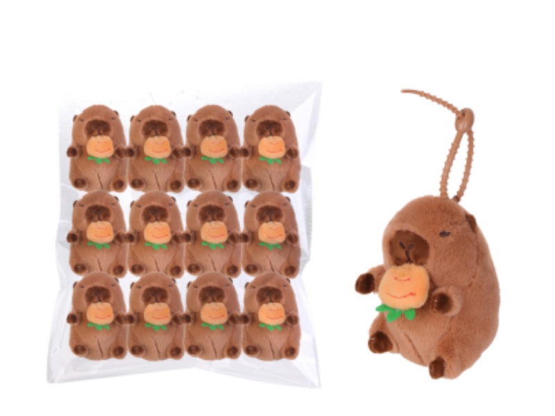 Plush Capybara Pendant