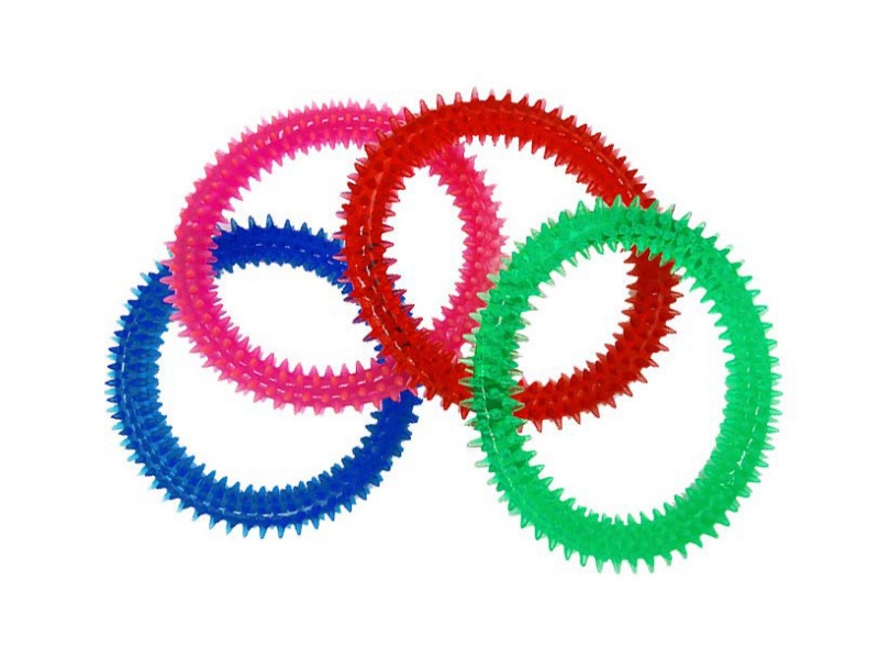Pvc Large Spiny Ring Pet Toy