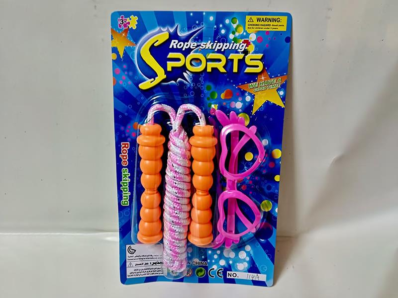 Rope Skipping + Glasses