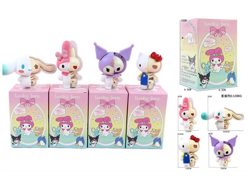 Mechanical Sanrio 4-Piece Set Figurine