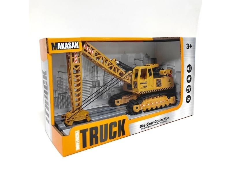Alloy Sliding Track Folding Arm Crane (Lights/Music)