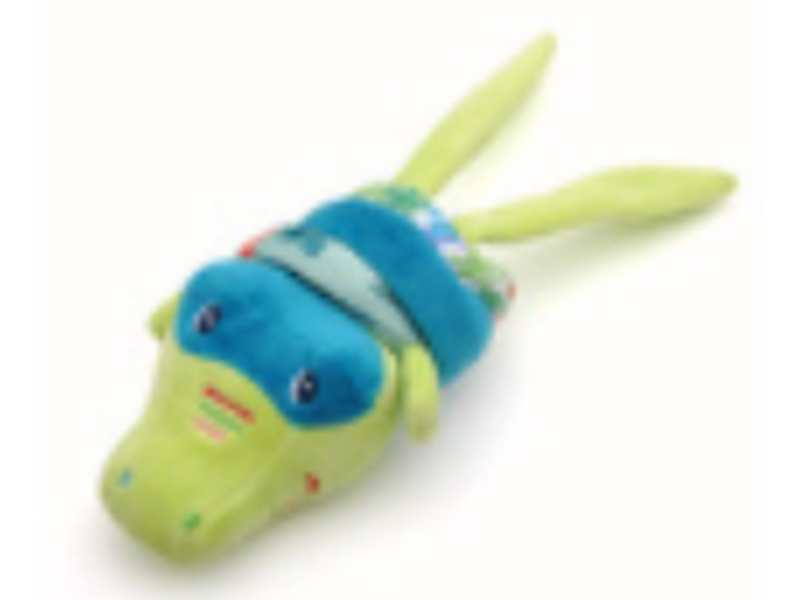 Pull Line Vibration Plush Crocodile Toy