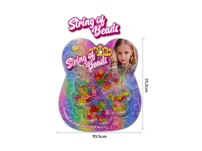 Four-Leaf Clover Colored Pearl Bead Sets