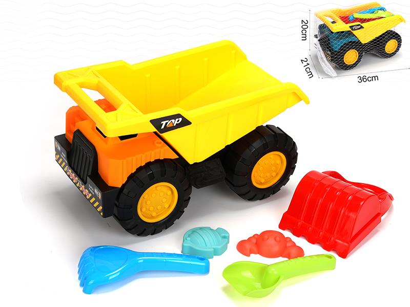 6PCS Large Beach Truck Set
