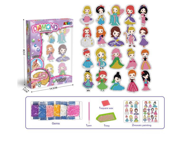 Creative Diamond Painting Set - Princesses