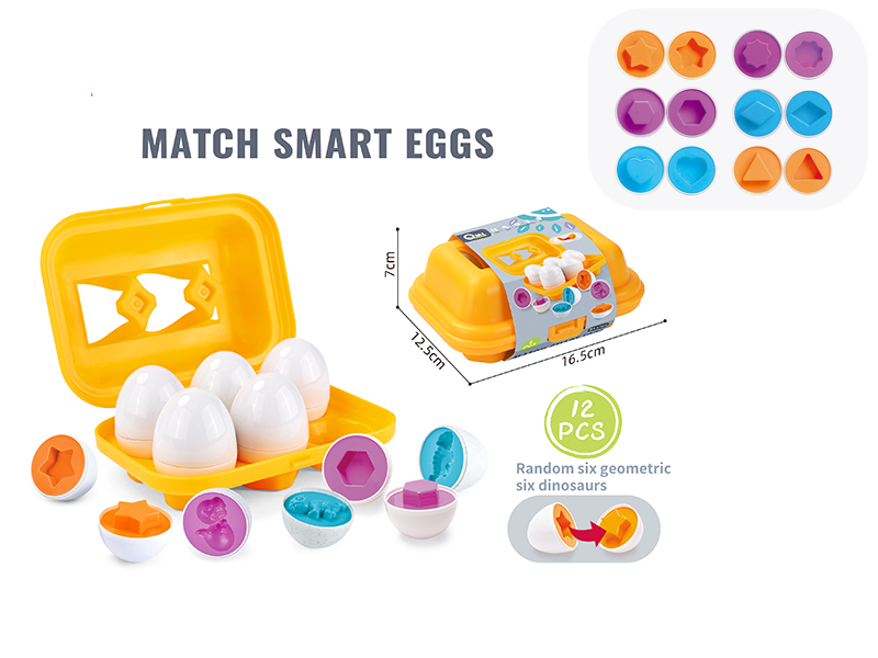 Shape Match Smarct Eggs
