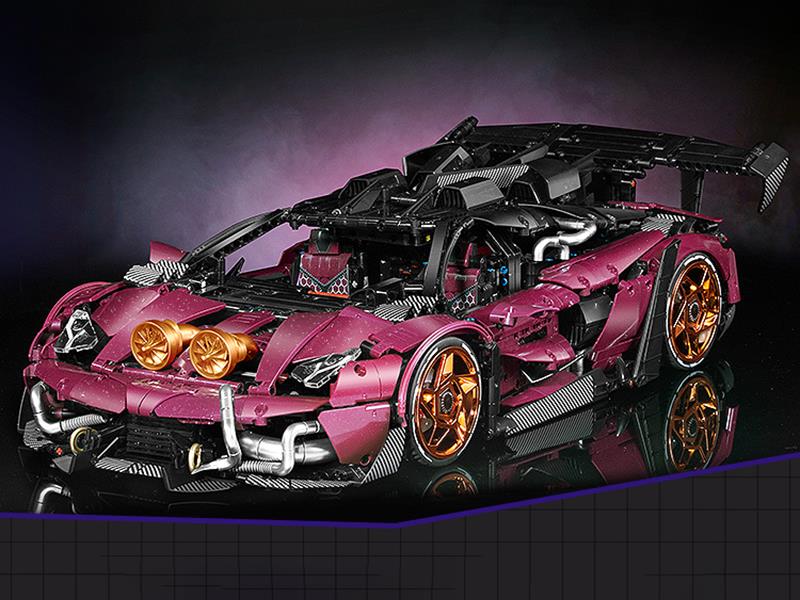 SVJ Car Model Building Blocks 3950PCS