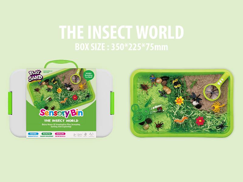 Play Sand Sensory Box Insect World Set