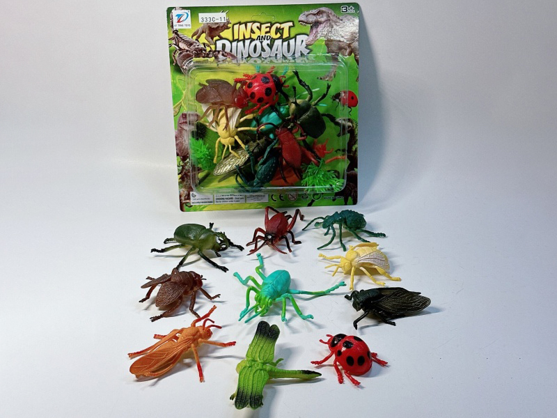 Pvc Simulation Insect 10Pcs