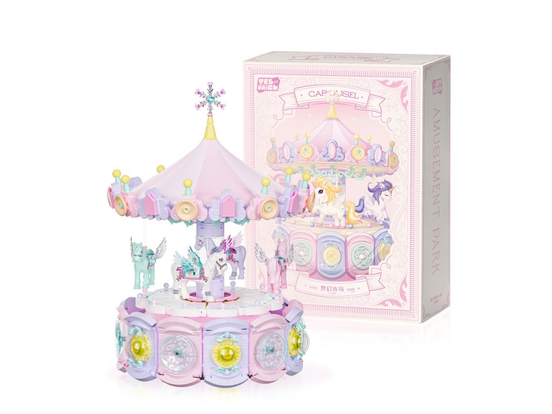 Carousel Building Blocks 1686pcs