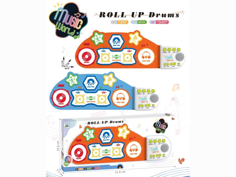 Multifunctional Hand-Patted Drum