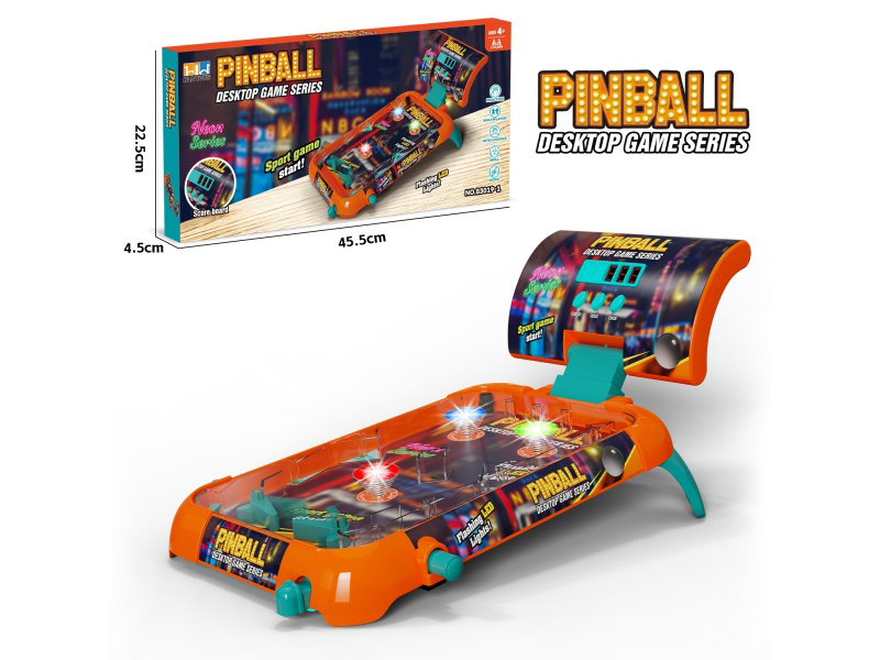 Pinball Desktop Game(With Lights, Music, And Score Counter)