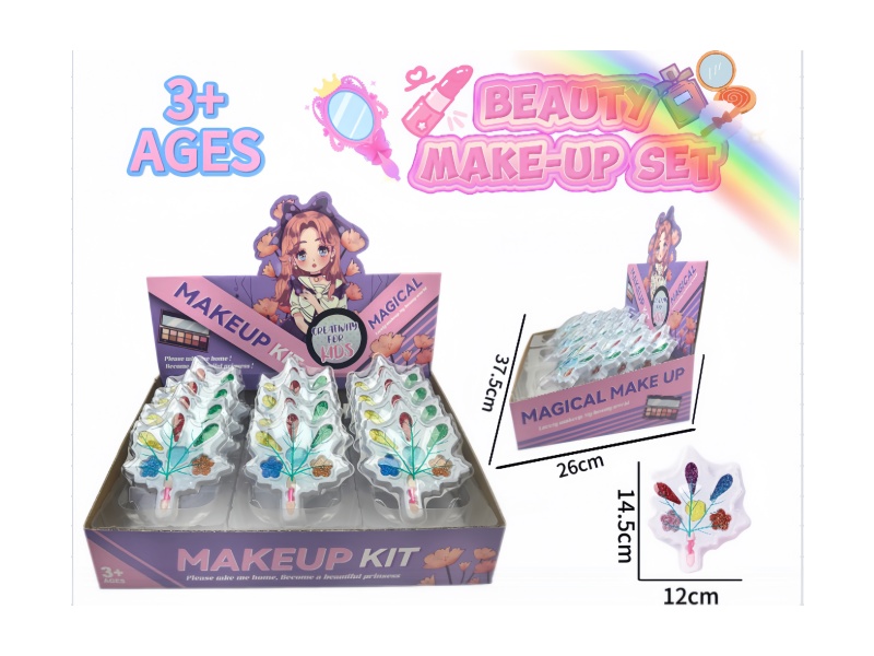 Children's makeup leaves