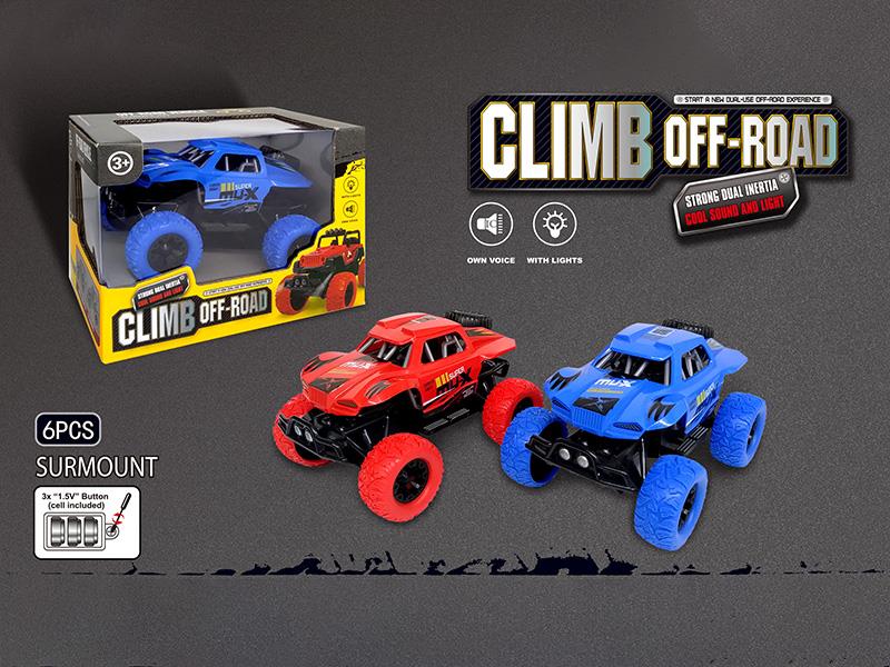 Abs Dual-Inertial Off-Road Vehicle With Sound And Light