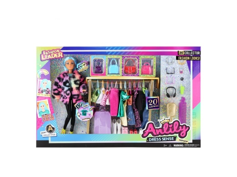 11.5-Inch Solid Doll (Brown Skin Color)