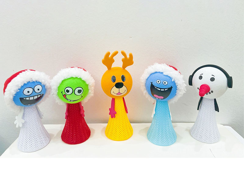 Christmas Bouncing Doll Toy