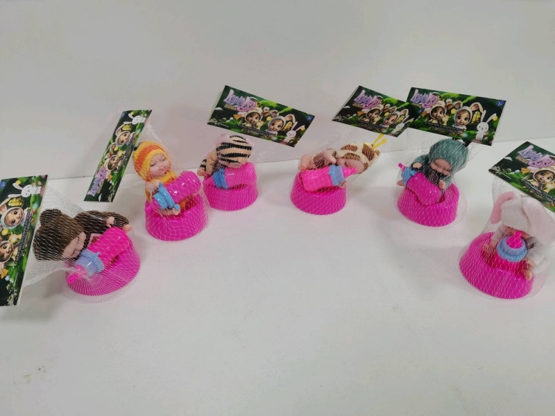 4.5-Inch Injection-Molded Body Nap Doll