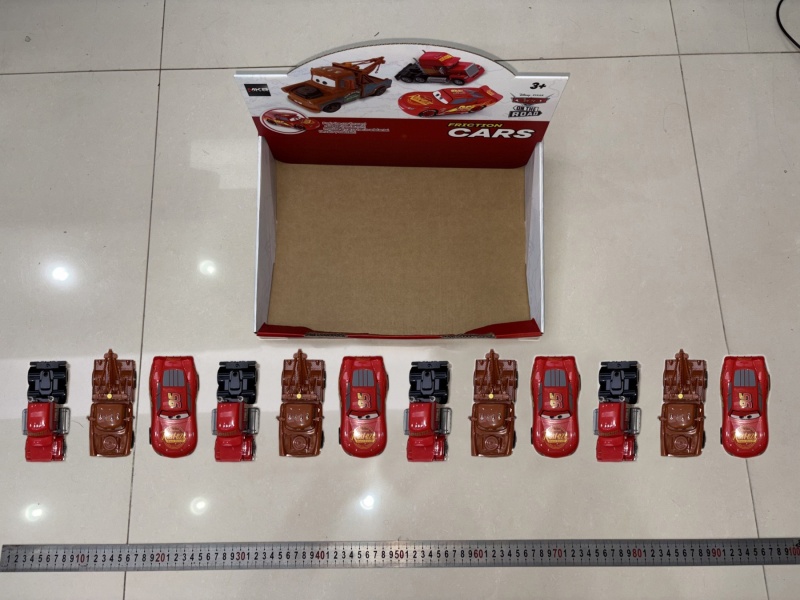 Trailer + Mcqueen + Toothed Inertial Vehicle Combination