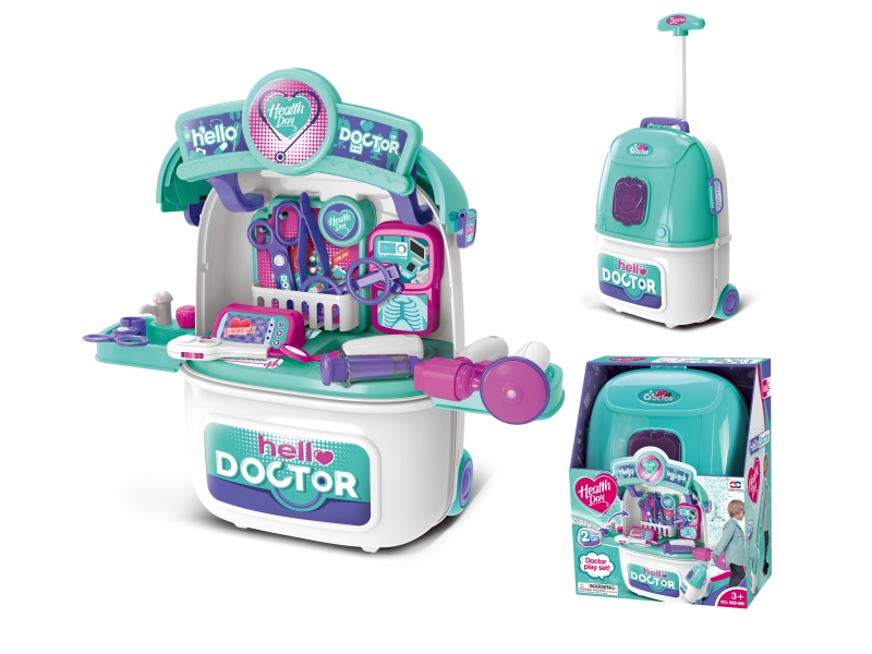 Doctor Play Set Trolley Case