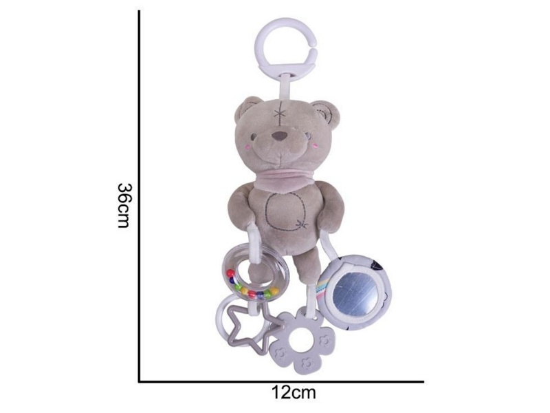 Plush Grizzly Bear Large Pendant Baby Comfort Plush Animal Toy