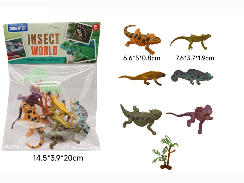 Six-Lizard Set