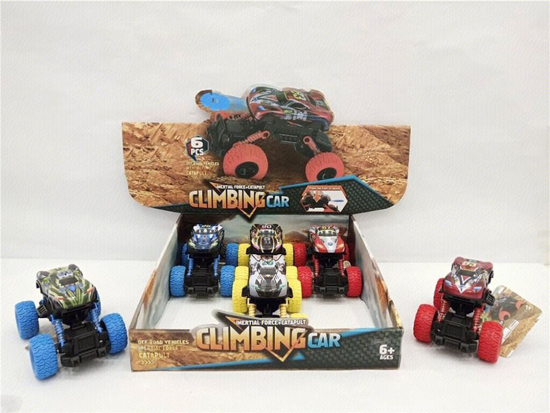 Double Friction Metal Ejection Cars 6pcs