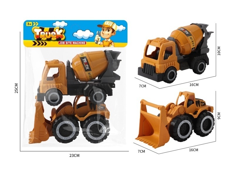 Sliding Engineering Mixer Truck Bulldozer