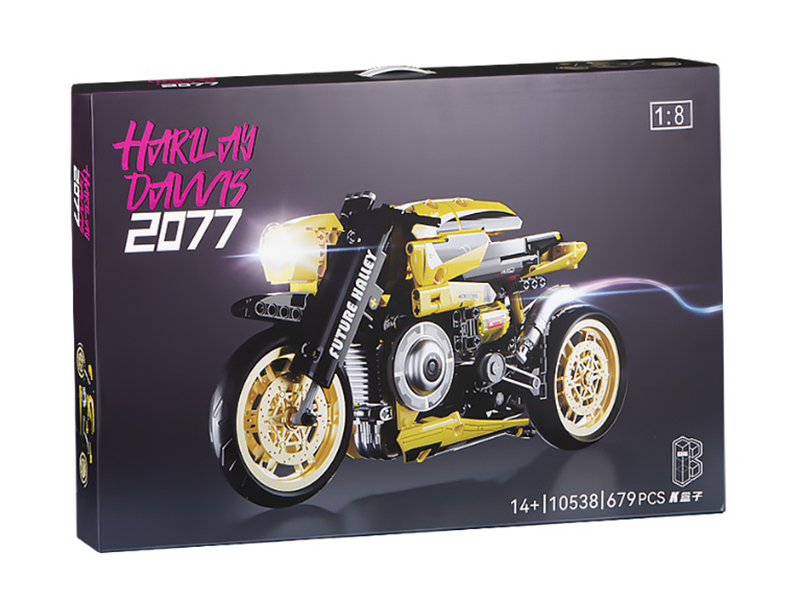 1:8 Motorcycle Building Blocks 679PCS