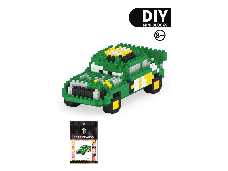 The Road King Building Block Car Series Contains 298 PCS