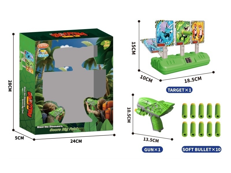 Electric Light, Music, Shooting And Scoring Dinosaur Version