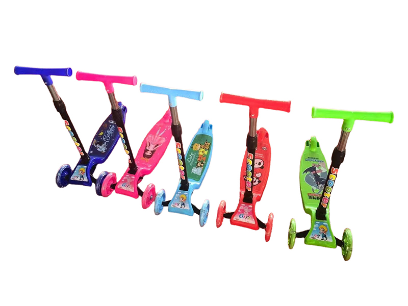 Children's Scooter(Flash Wheel, Pedal With Pattern)