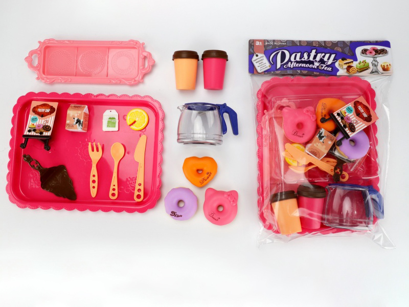 Tea Tableware, Pastries And Desserts Series