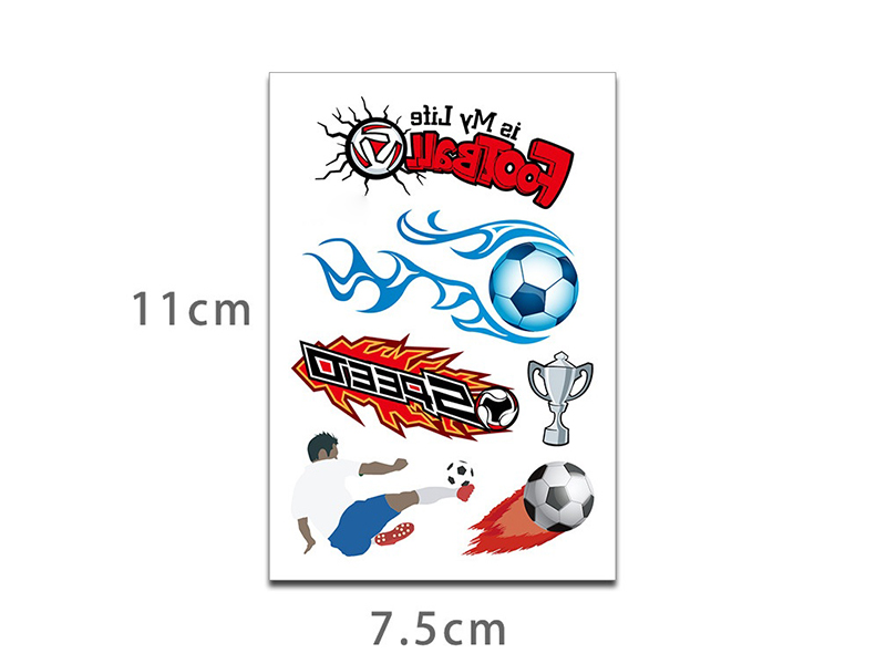 Football Tattoo Stickers