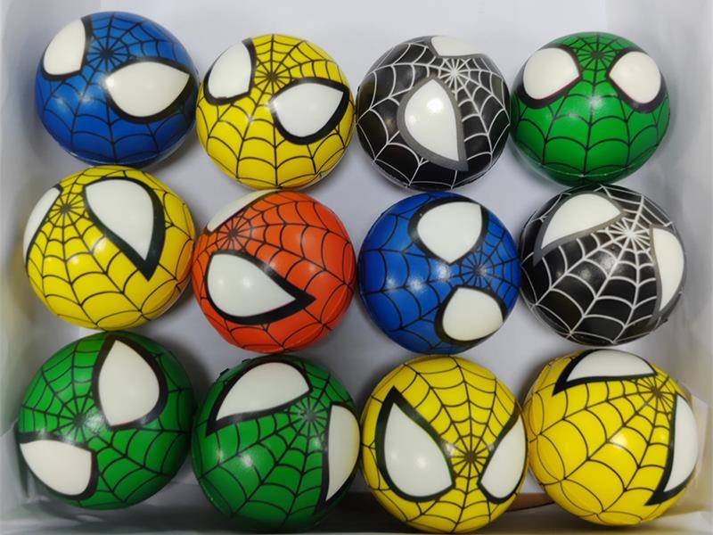 7.6cm Spider-Man Pattern PU Ball