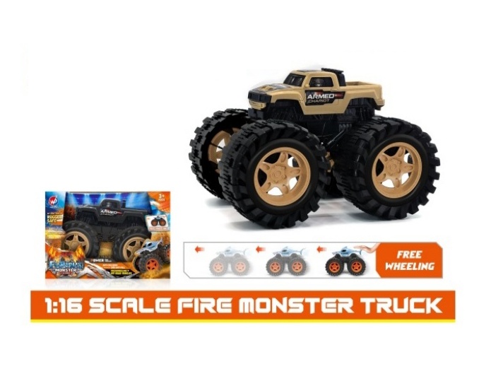 1:16 Fire Wheel Military Hummer Inertia Vehicle