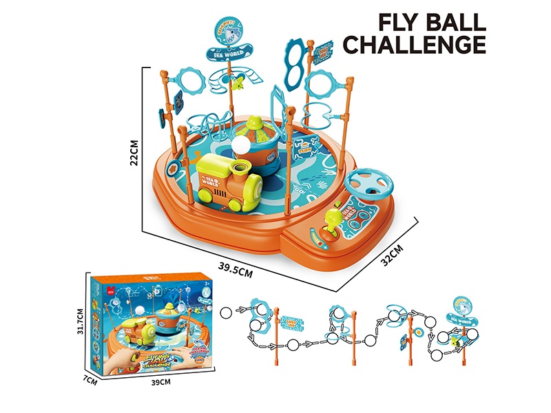 Blowing Train - Flying Ball Challenge