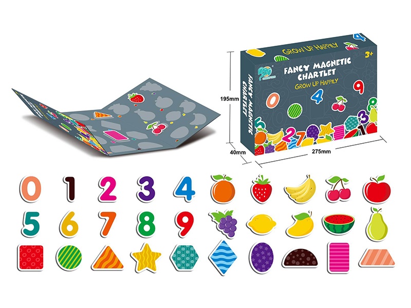 Fruit Digital Magnet Puzzle