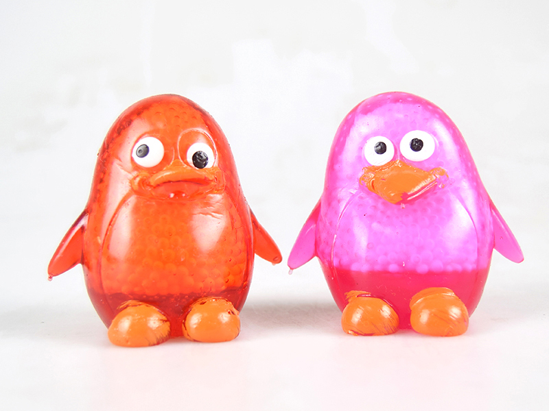 TPR Decompression Vent Penguin Squeeze Toy