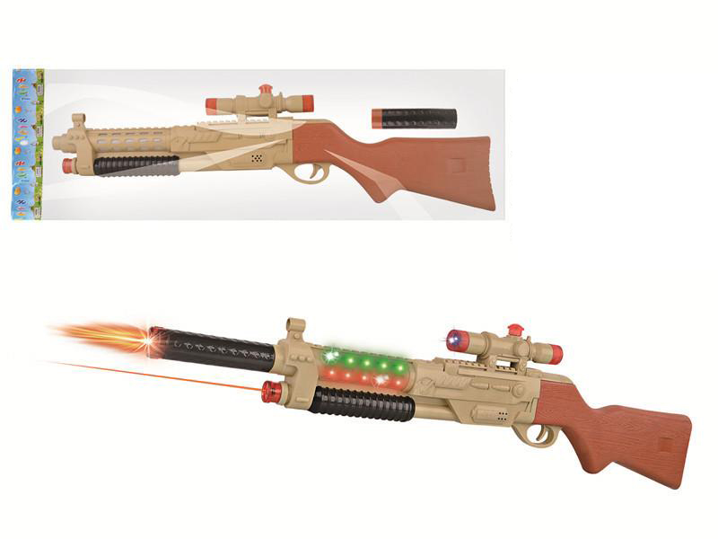 Electric Gun With Light