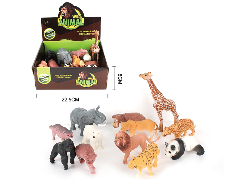Wild Animal Model Set 12pcs