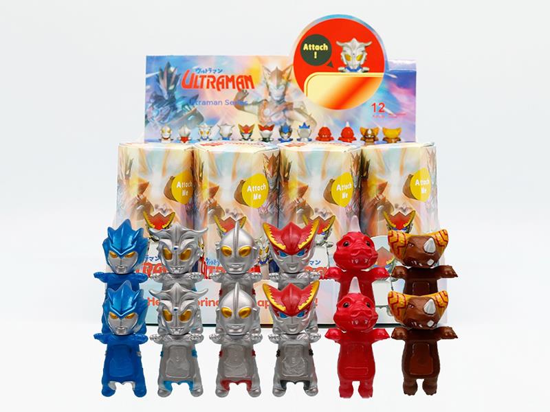 Superman Ultraman Decorative Mini Figures 12pcs