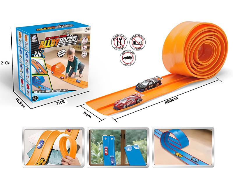 4.5M Flexible Race Track Alloy Car