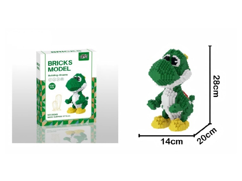 Yoshi Building Blocks 2757Pcs