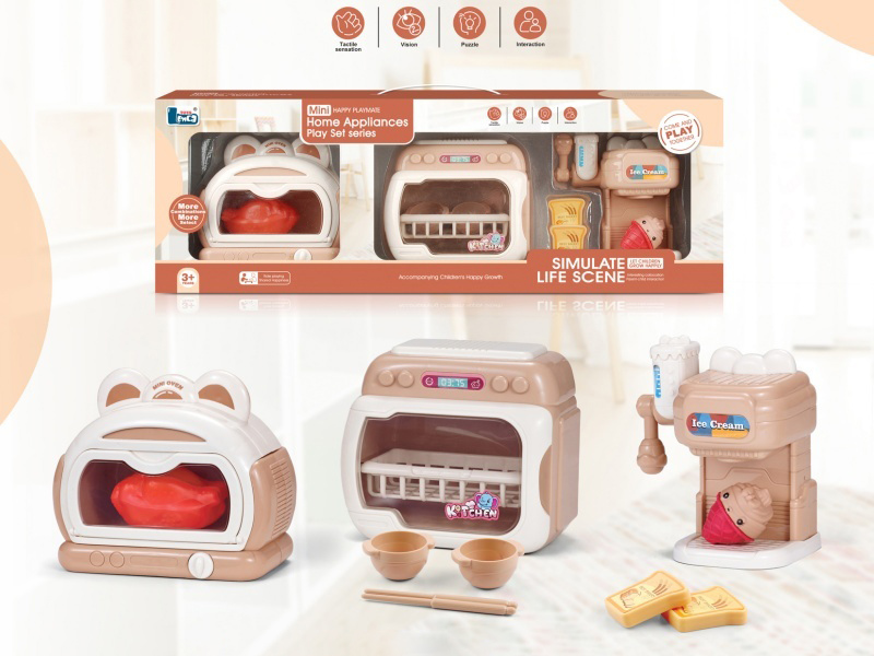 Oven + Dishwasher + Ice Cream Machine