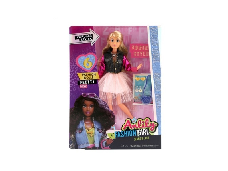 11.5-Inch Solid Doll (Brown Skin Color)