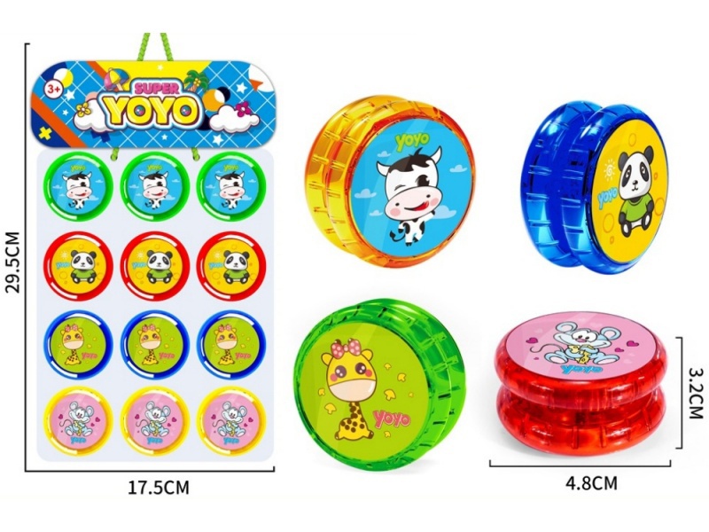 Animal Yo-Yo (12Pcs)
