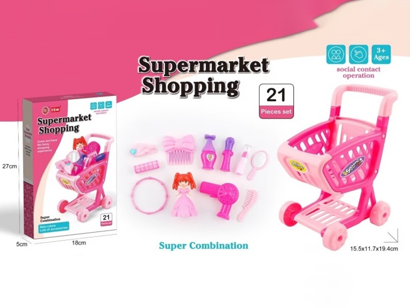 Shopping Cart With Accessories